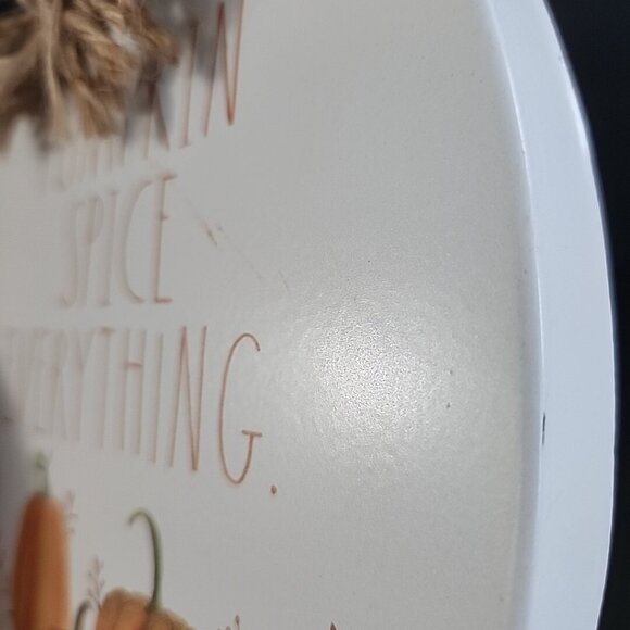 Rae Dunn Pumpkin Fall Decor Shelf Sitter Thanksgiving Sign Rustic Farmhouse A - Picture 12 of 14